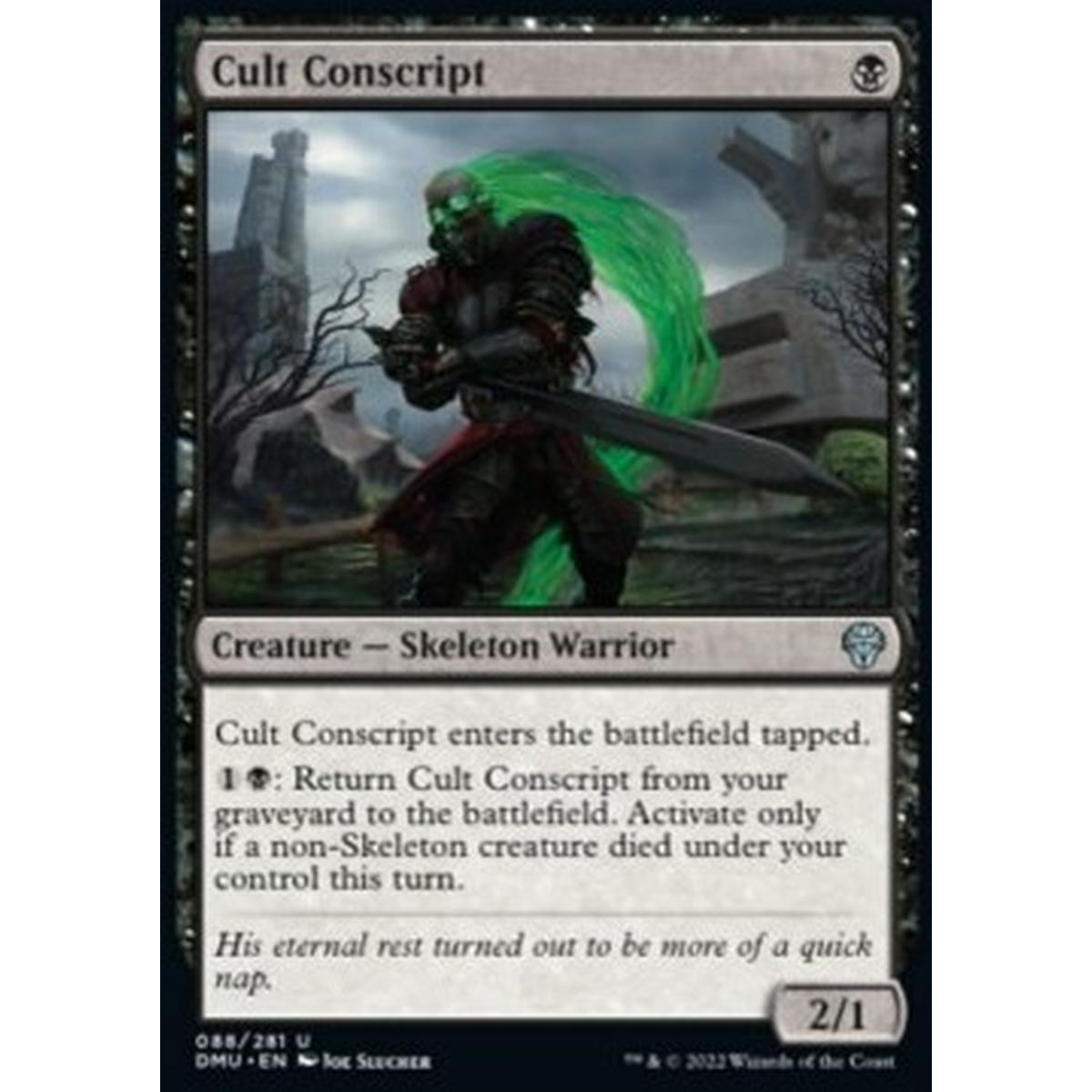 Cult Conscript - Cult Conscript - [DMU] [NM]