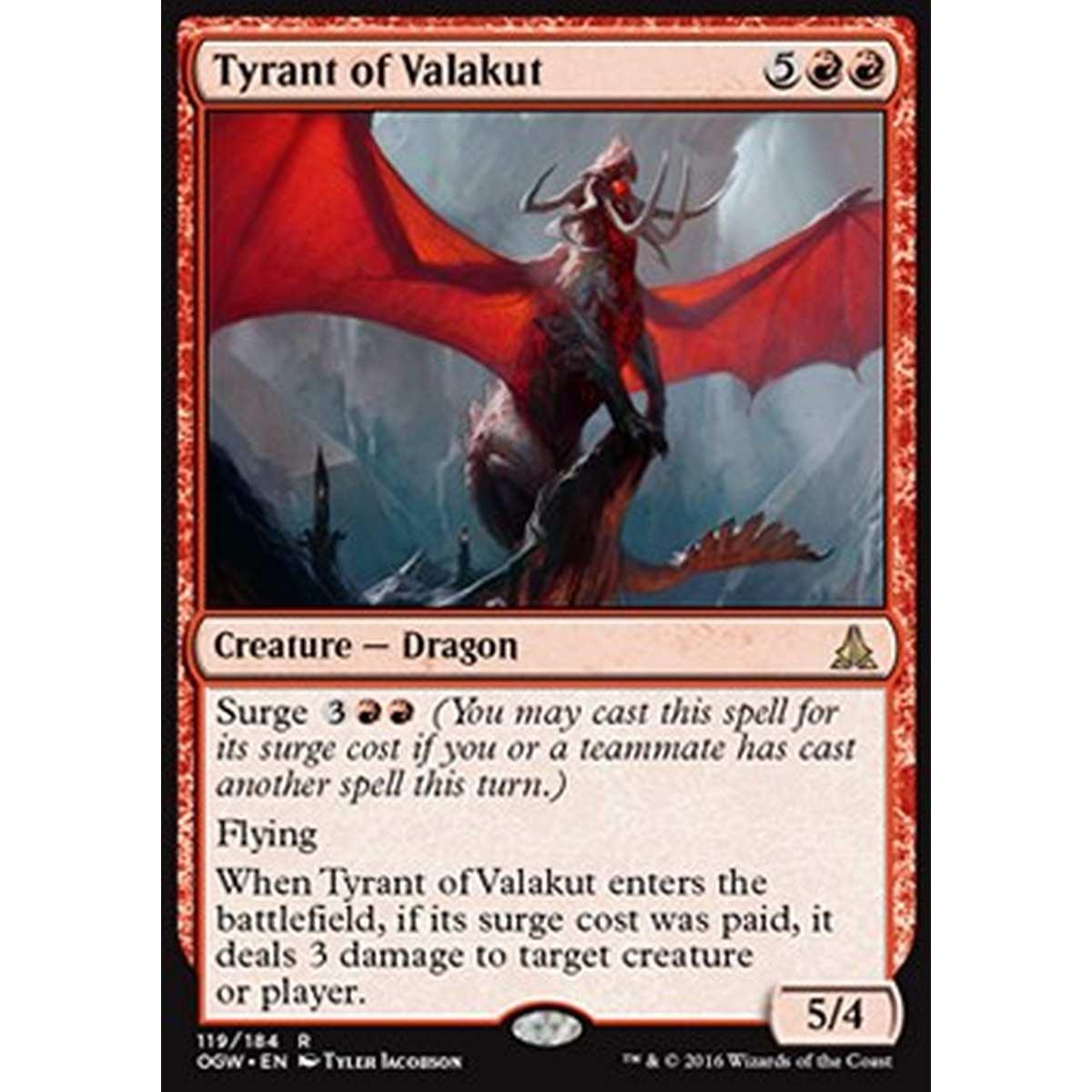 Tyrant of Valakut - Tiranno di Valakut - [OGW] [NM]