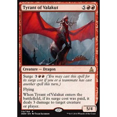 Tyrant of Valakut - Tiranno di Valakut - [OGW] [NM]