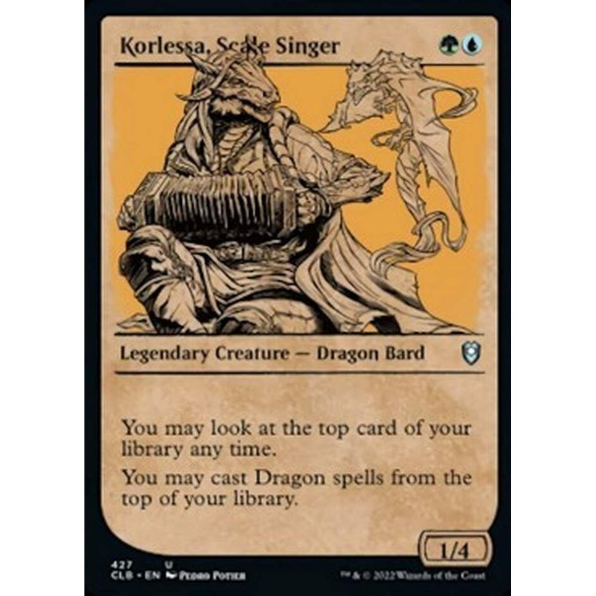 Korlessa, Scale Singer (V.2) - Korlessa, Cantrice delle Scaglie (V.2) - [XCLB] [NM]