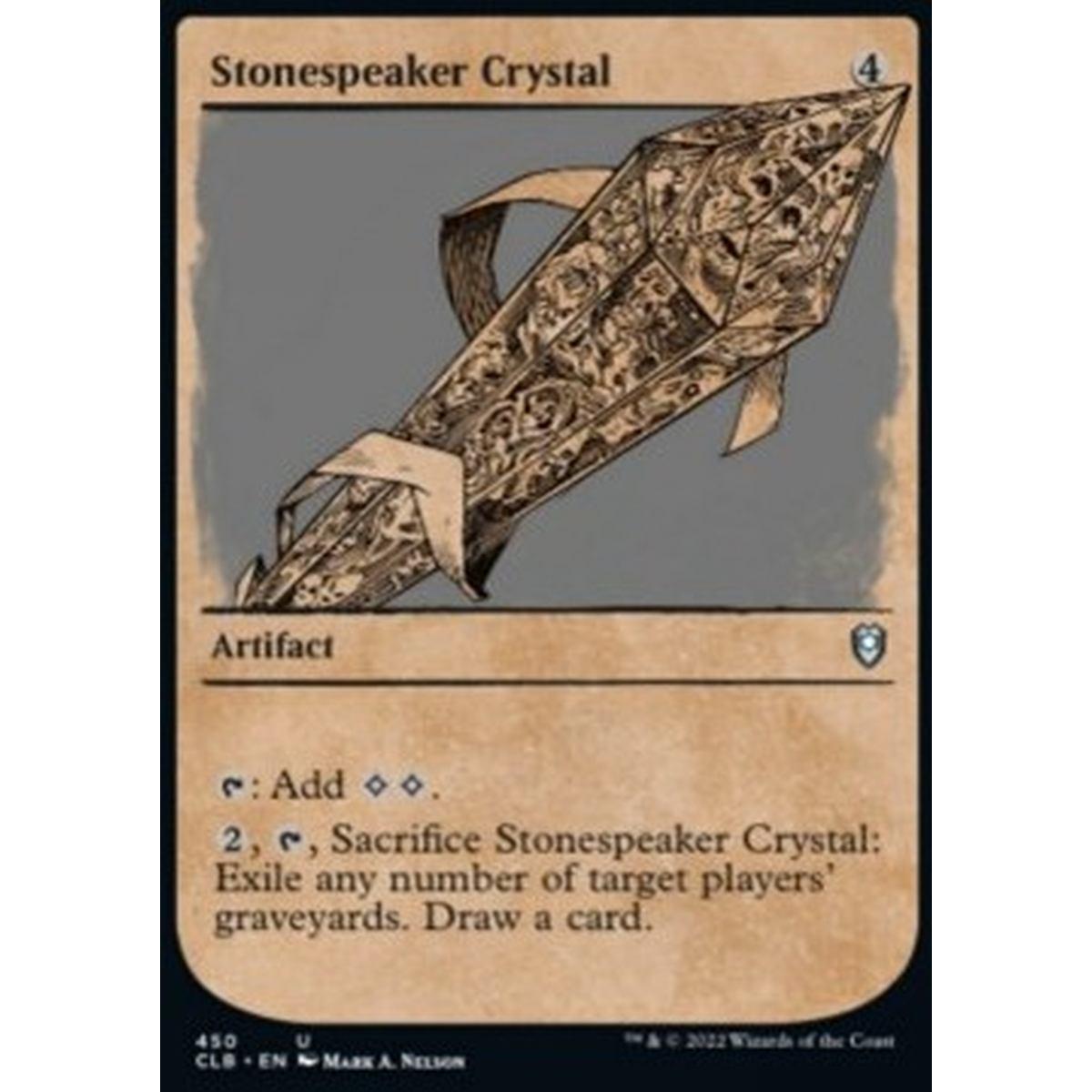 Stonespeaker Crystal (V.2) - Cristallo dell'Oratore delle Pietre (V.2) - [XCLB] [NM]