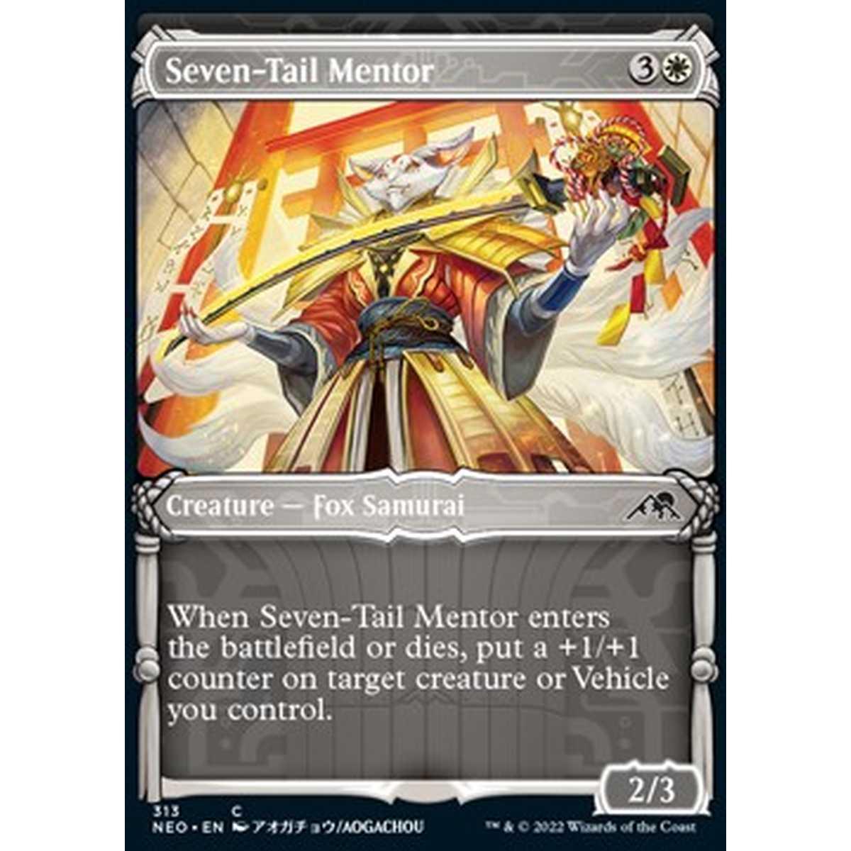 Seven-Tail Mentor - Seven-Tail Mentor - [XNEO] [NM] [Foil]