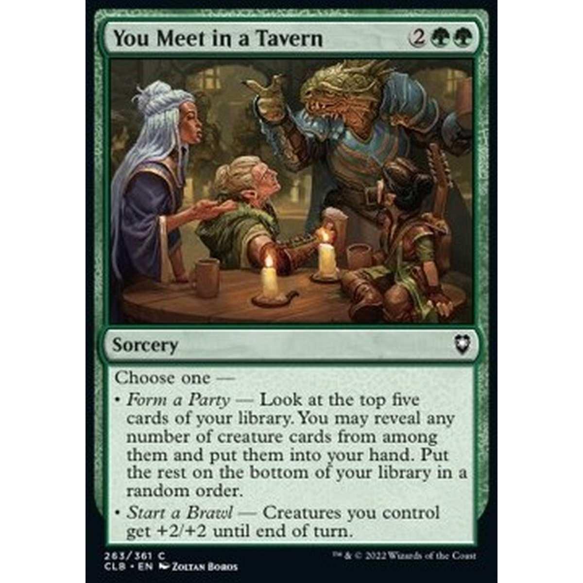 You Meet in a Tavern - Vi Incontrate in una Taverna - [CLB] [NM]