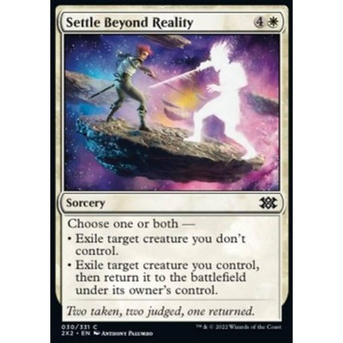 Settle Beyond Reality - Settle Beyond Reality - [2X2] [NM] [Foil]