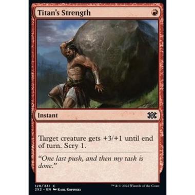 Titan's Strength - Titan's Strength - [2X2] [NM] [Foil]