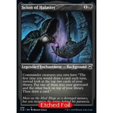 Scion of Halaster (V.1) - Scion of Halaster (V.1) - [XCLB] [NM] [Foil]