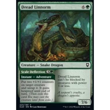 Dread Linnorm // Scale Deflection - Dread Linnorm // Scale Deflection - [CLB] [NM] [Foil]