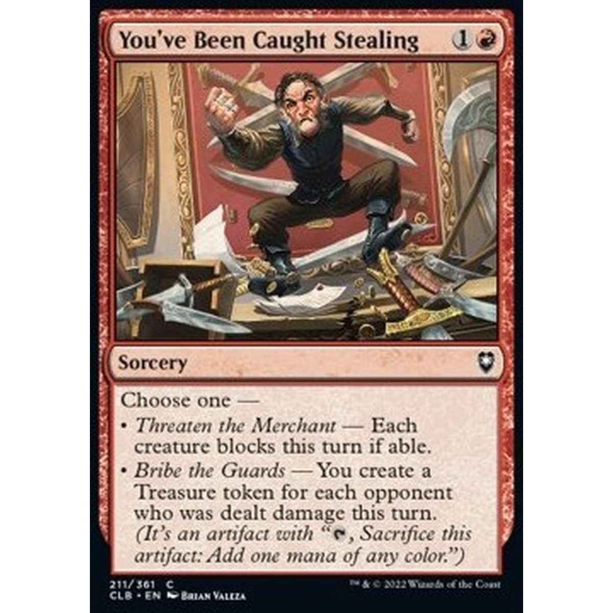 You've Been Caught Stealing - You've Been Caught Stealing - [CLB] [NM] [Foil]