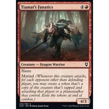 Tiamat's Fanatics - Tiamat's Fanatics - [CLB] [NM] [Foil]