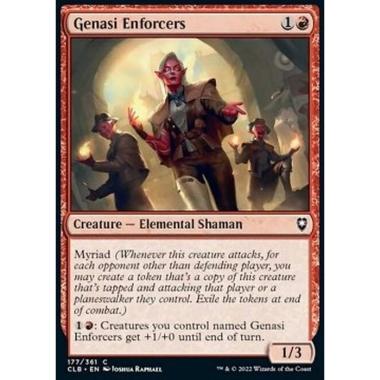 Genasi Enforcers - Genasi Enforcers - [CLB] [NM] [Foil]