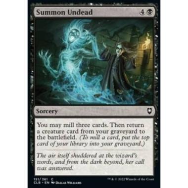 Summon Undead - Summon Undead - [CLB] [NM] [Foil]