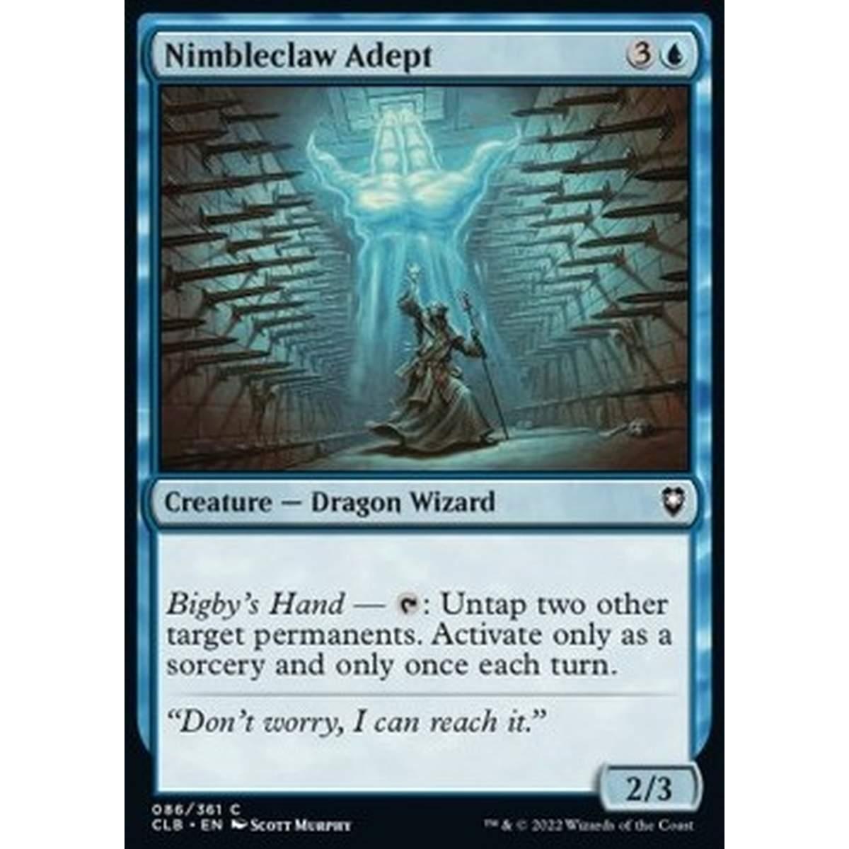 Nimbleclaw Adept - Nimbleclaw Adept - [CLB] [NM] [Foil]