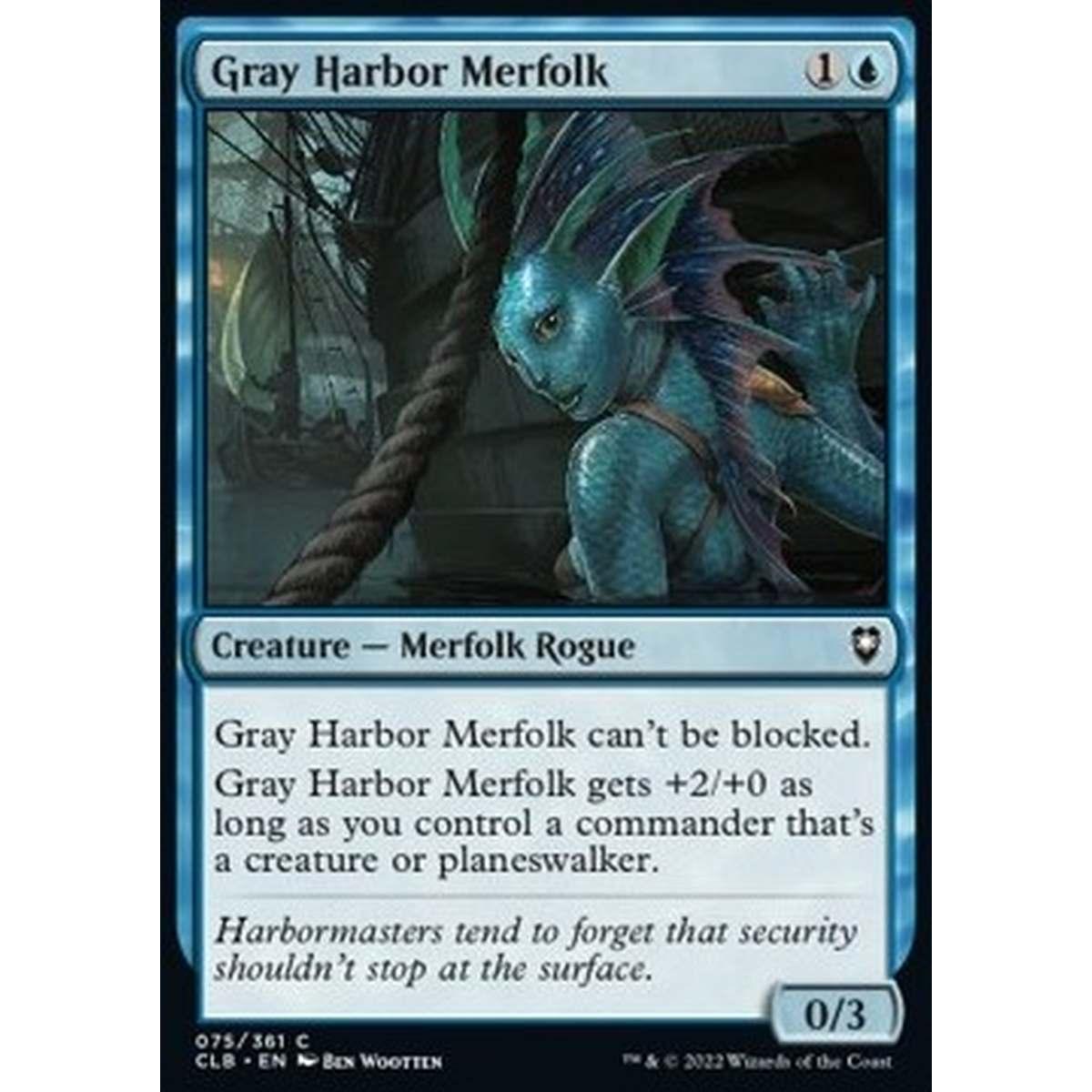 Gray Harbor Merfolk - Gray Harbor Merfolk - [CLB] [NM] [Foil]