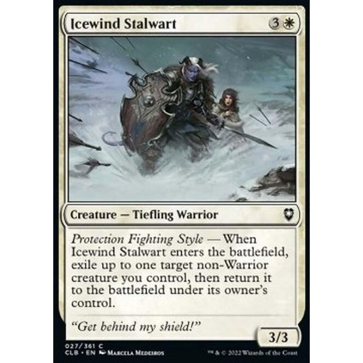 Icewind Stalwart - Icewind Stalwart - [CLB] [NM] [Foil]