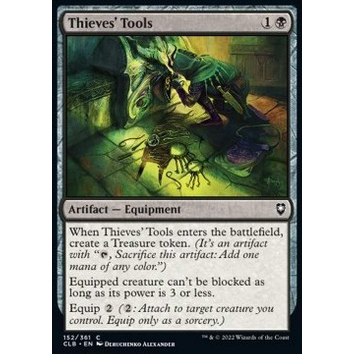 Thieves' Tools - Arnesi da Scasso - [CLB] [NM] [Foil]