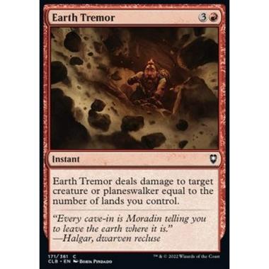Earth Tremor - Scossa Tellurica - [CLB] [NM] [Foil]