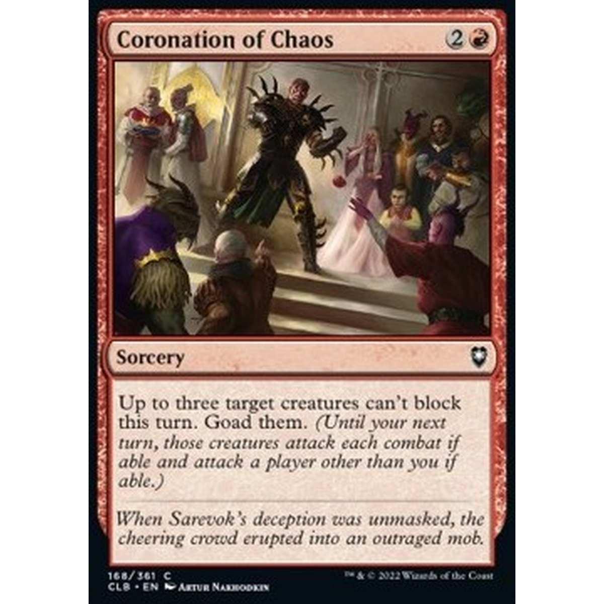 Coronation of Chaos - Incoronazione del Caos - [CLB] [NM] [Foil]