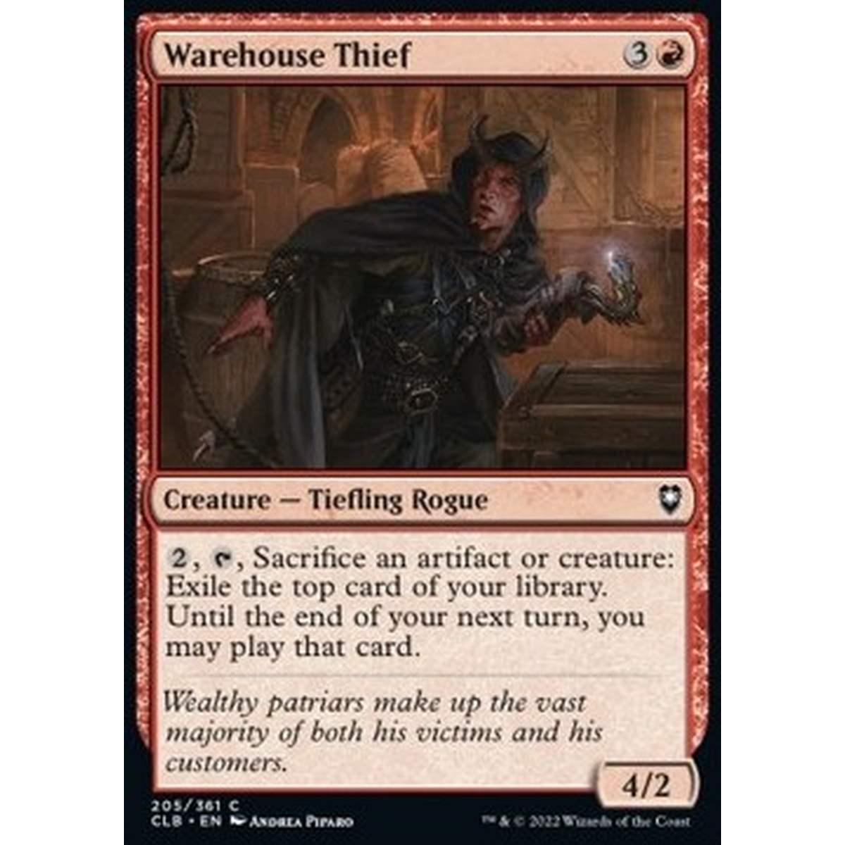 Warehouse Thief - Ladro di Magazzini - [CLB] [NM] [Foil]