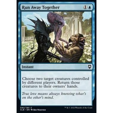 Run Away Together - Fuggire Insieme - [CLB] [NM] [Foil]