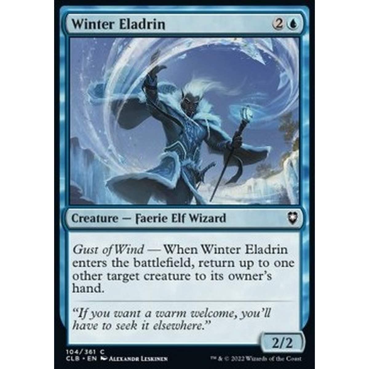 Winter Eladrin - Eladrin dell'Inverno - [CLB] [NM] [Foil]