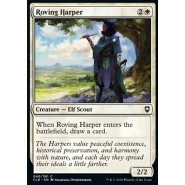 Roving Harper - Arpista Itinerante - [CLB] [NM] [Foil]