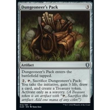 Dungeoneer's Pack - Dotazione da Esploratore di Dungeon - [CLB] [NM]