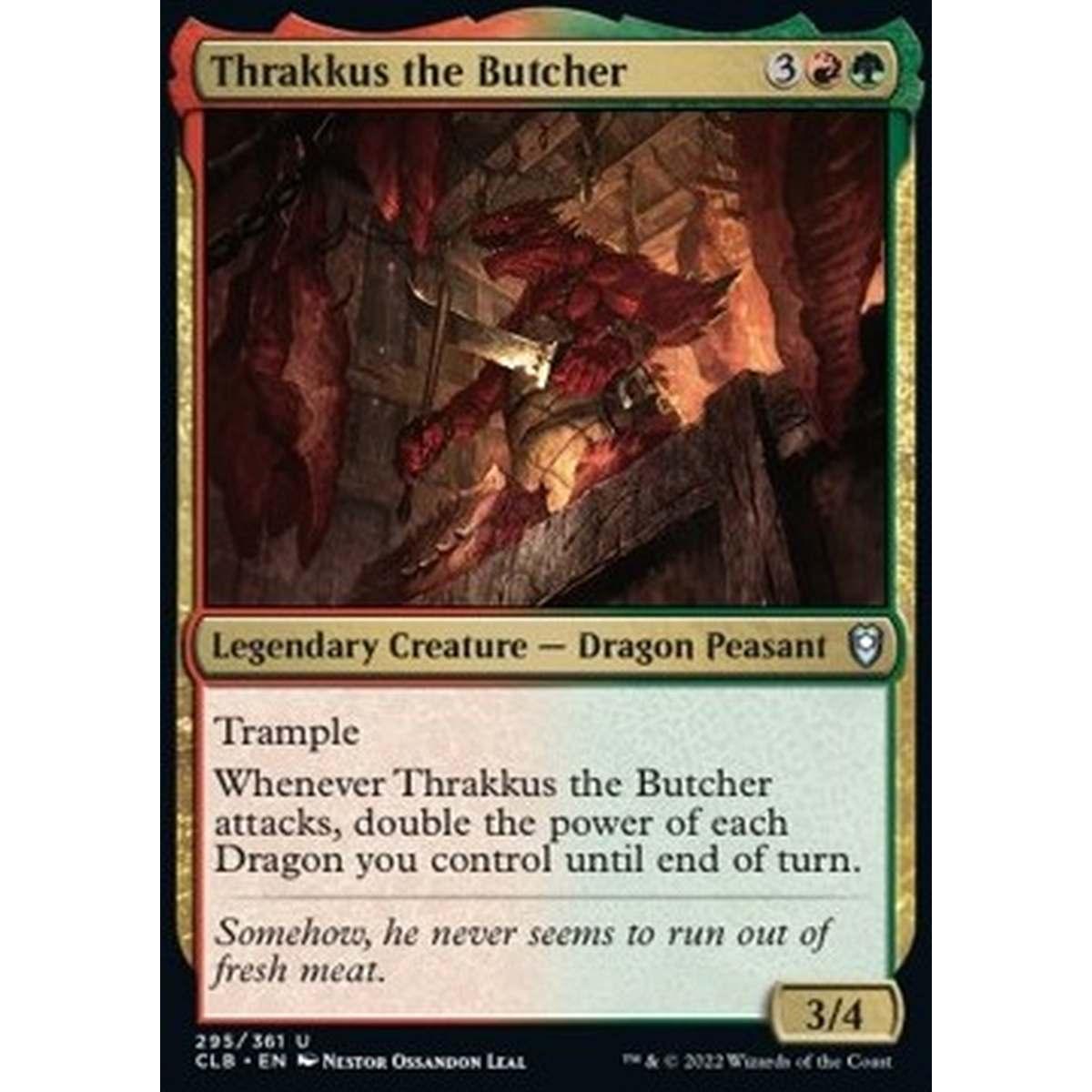 Thrakkus the Butcher - Thrakkus il Macellaio - [CLB] [NM]