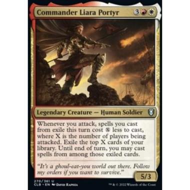 Commander Liara Portyr - Comandante Liara Portyr - [CLB] [NM]