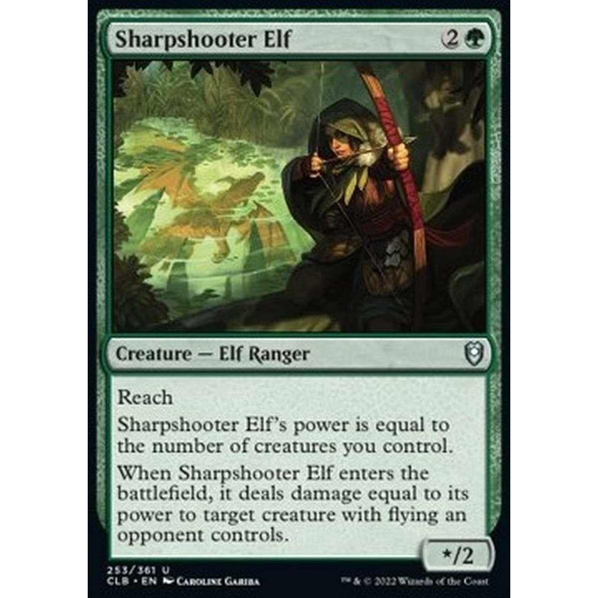 Sharpshooter Elf - Elfa Tiratrice Scelta - [CLB] [NM]
