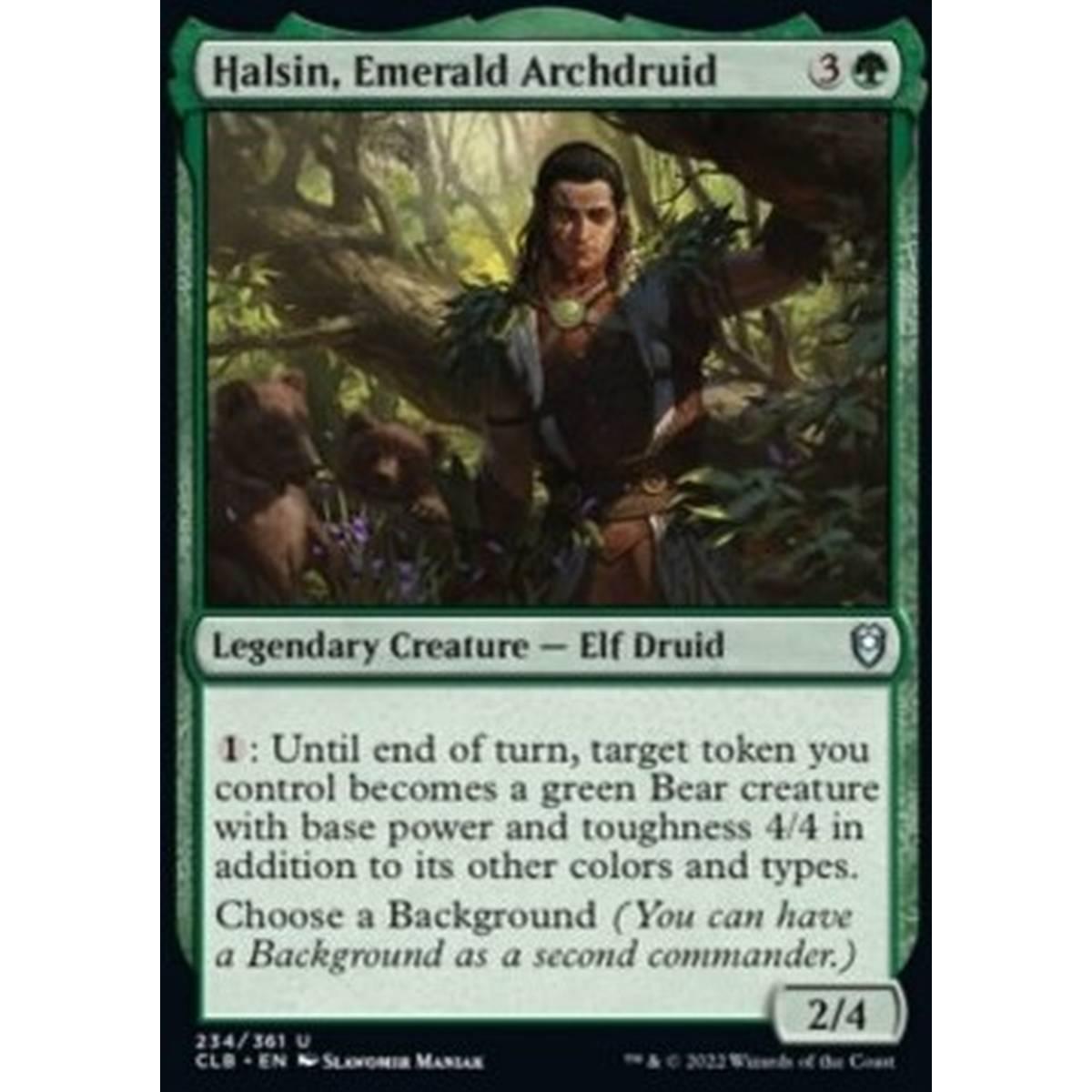 Halsin, Emerald Archdruid - Halsin, Arcidruido di Smeraldo - [CLB] [NM]