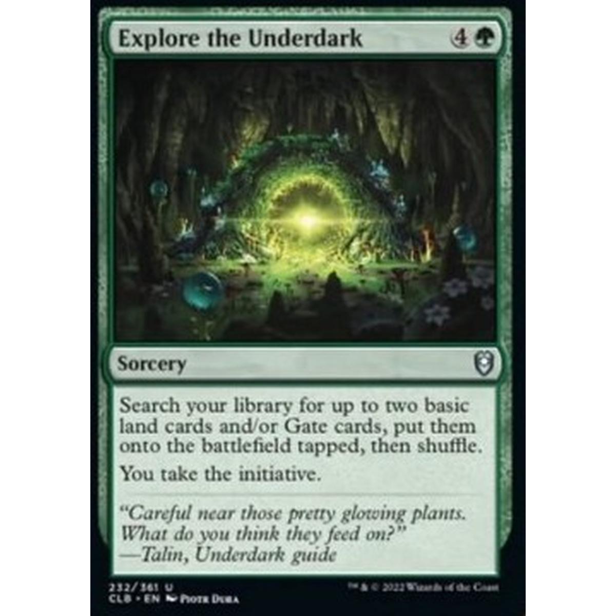 Explore the Underdark - Esplorare l'Underdark - [CLB] [NM]