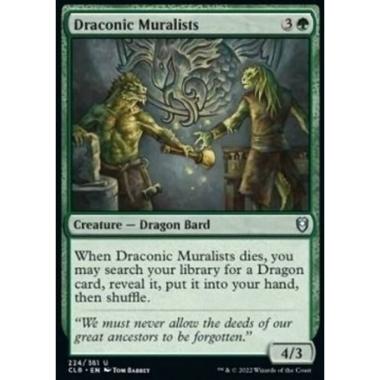 Draconic Muralists - Muralisti Draconici - [CLB] [NM]