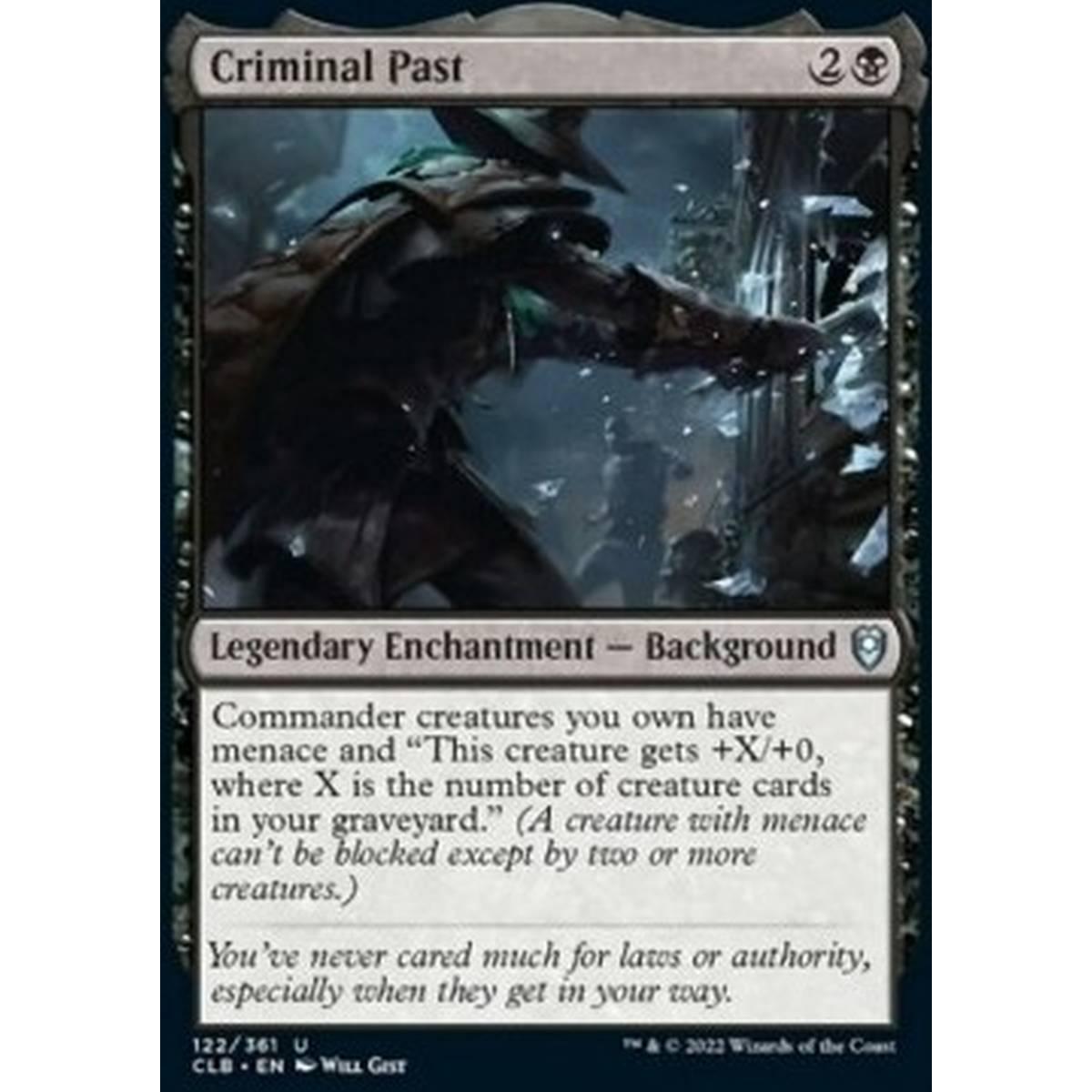 Criminal Past - Passato Criminale - [CLB] [NM]