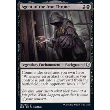 Agent of the Iron Throne - Agente del Trono di Ferro - [CLB] [NM]