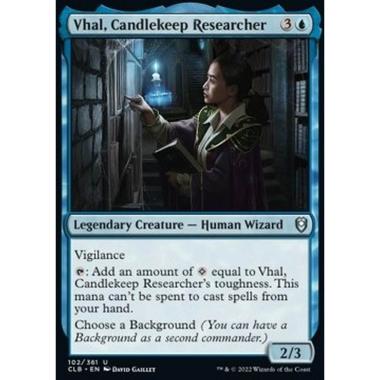 Vhal, Candlekeep Researcher - Vhal, Ricercatrice di Candlekeep - [CLB] [NM]