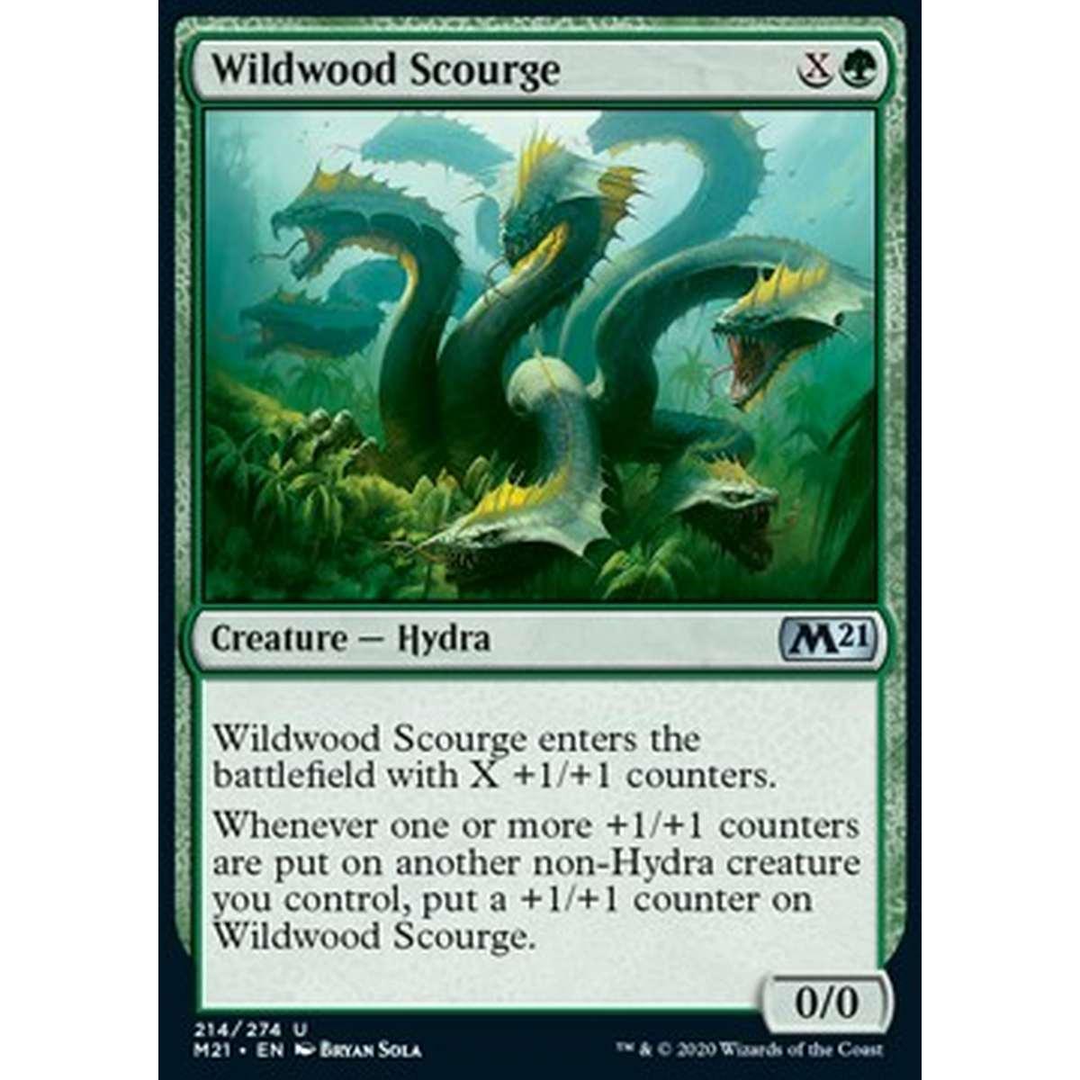 Wildwood Scourge - Flagello di Bosco Selvaggio - [M21] [NM]