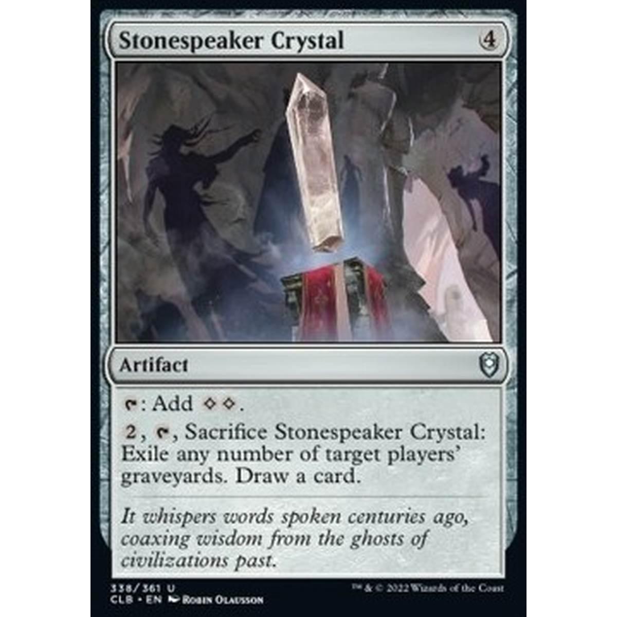Stonespeaker Crystal - Stonespeaker Crystal - [CLB] [NM]
