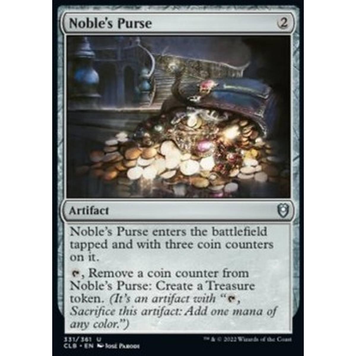 Noble's Purse - Noble's Purse - [CLB] [NM]