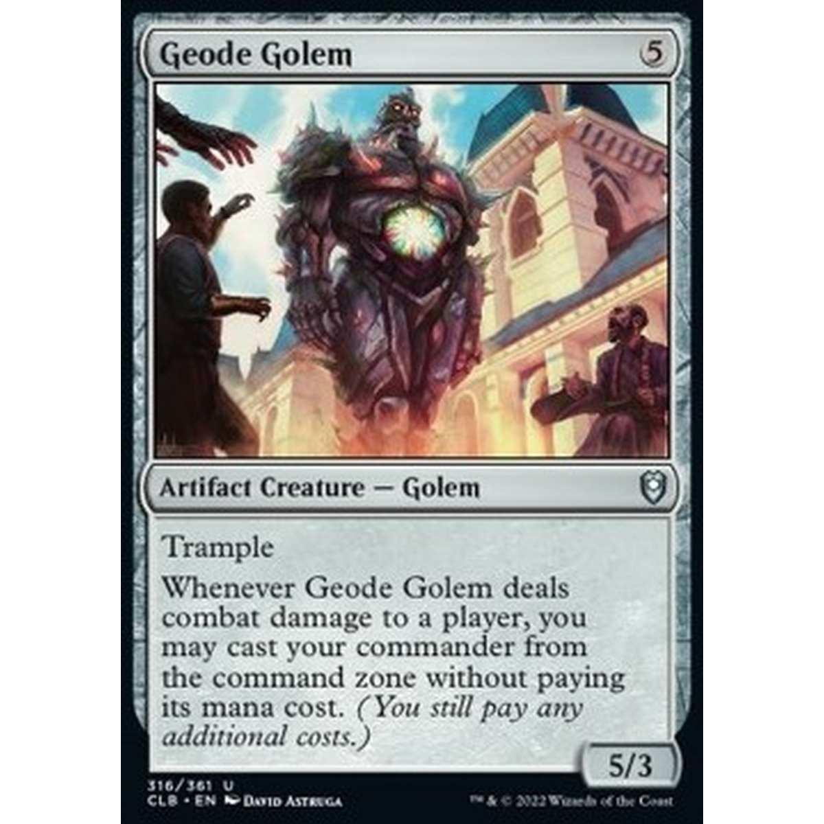 Geode Golem - Geode Golem - [CLB] [NM]