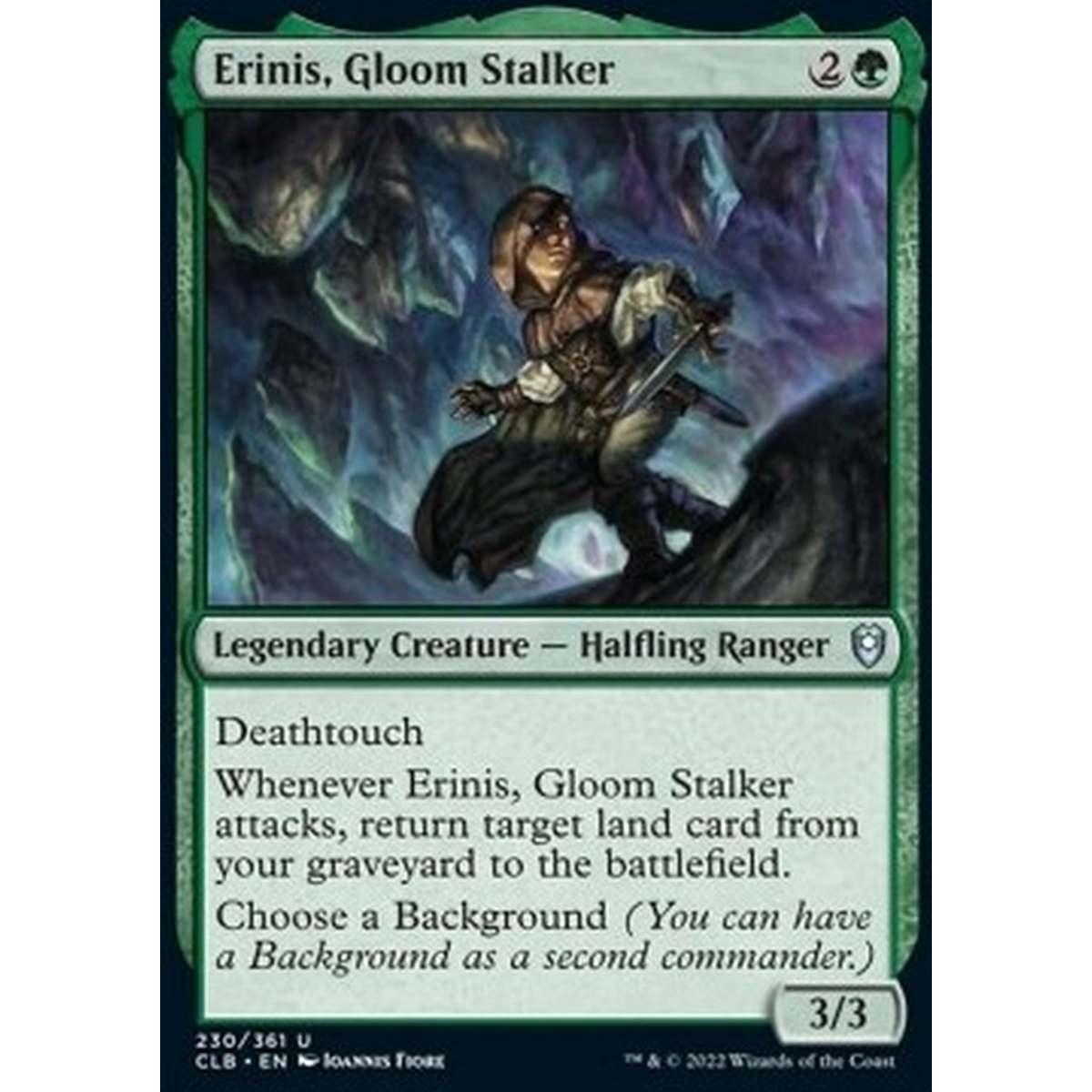 Erinis, Gloom Stalker - Erinis, Gloom Stalker - [CLB] [NM]