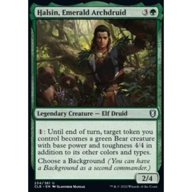 Halsin, Emerald Archdruid - Halsin, Emerald Archdruid - [CLB] [NM]
