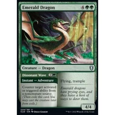 Emerald Dragon // Dissonant Wave - Emerald Dragon // Dissonant Wave - [CLB] [NM]