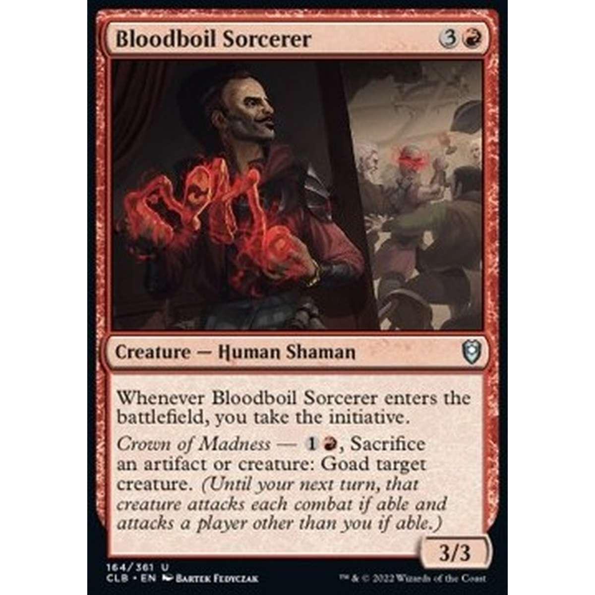 Bloodboil Sorcerer - Bloodboil Sorcerer - [CLB] [NM]