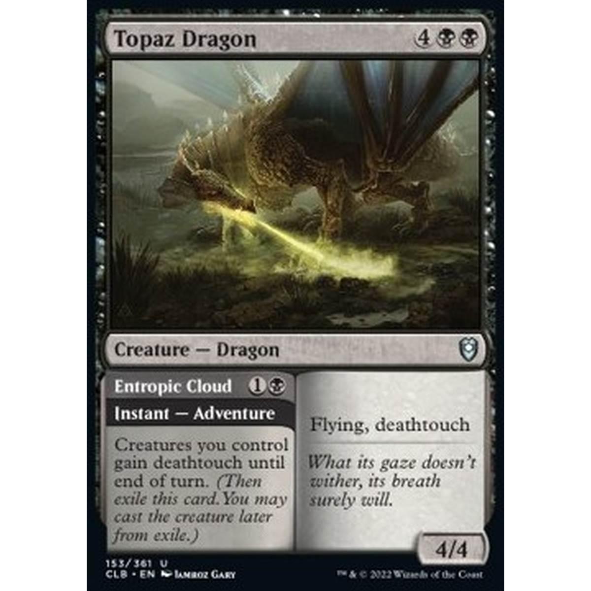 Topaz Dragon // Entropic Cloud - Topaz Dragon // Entropic Cloud - [CLB] [NM]