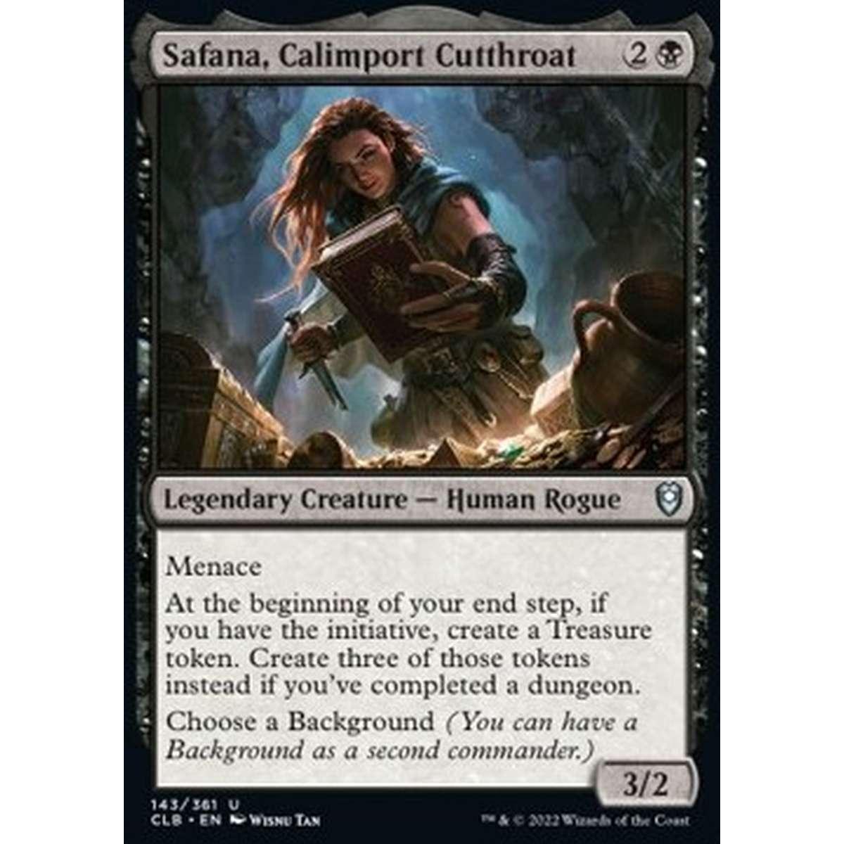 Safana, Calimport Cutthroat - Safana, Calimport Cutthroat - [CLB] [NM]