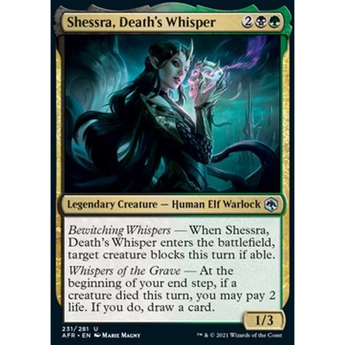 Shessra, Death's Whisper - Shessra, Sussurro della Morte - [AFR] [NM]