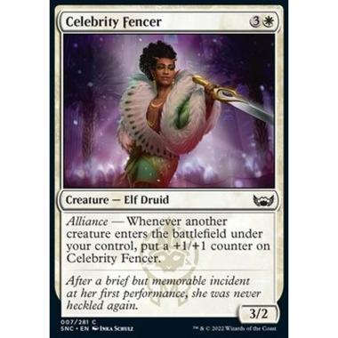 Celebrity Fencer - CelebritÃ Spadaccina - [SNC] [NM] [Foil]