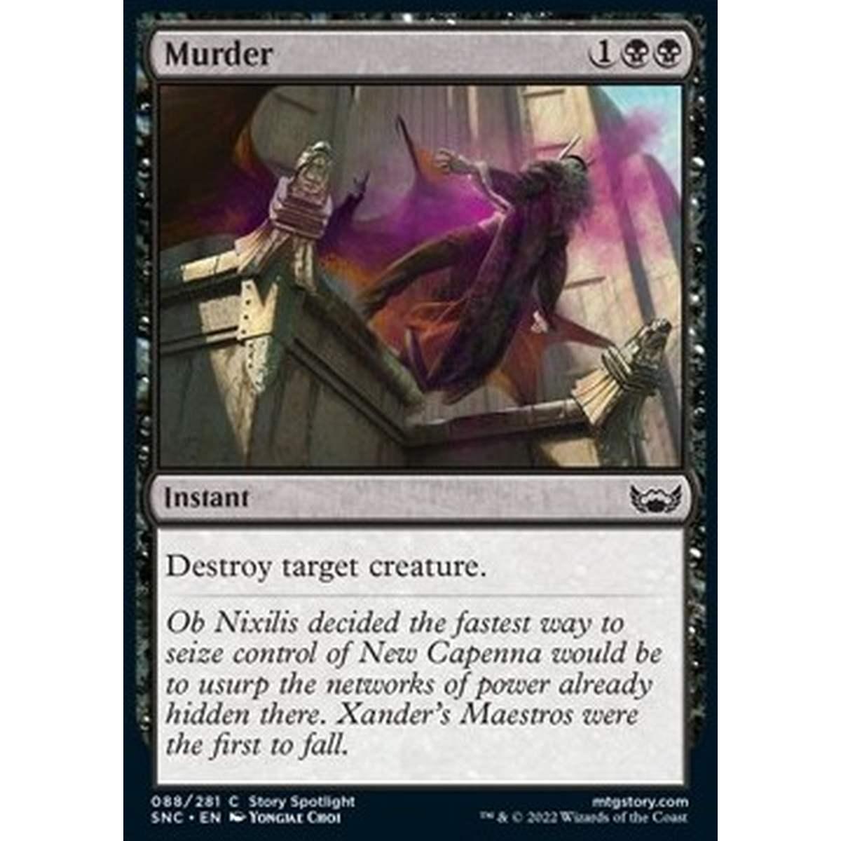 Murder - Omicidio - [SNC] [NM] [Foil]
