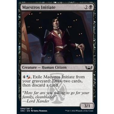 Maestros Initiate - Iniziato dei Maestro - [SNC] [NM] [Foil]