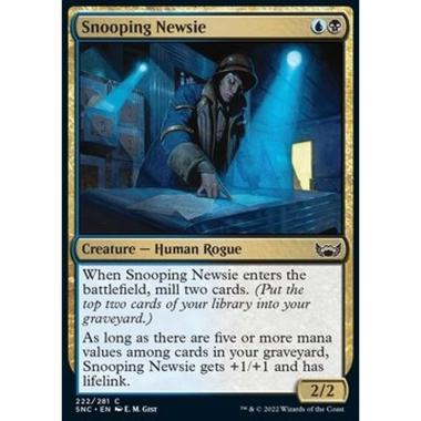 Snooping Newsie - Giornalista Ficcanaso - [SNC] [NM] [Foil]
